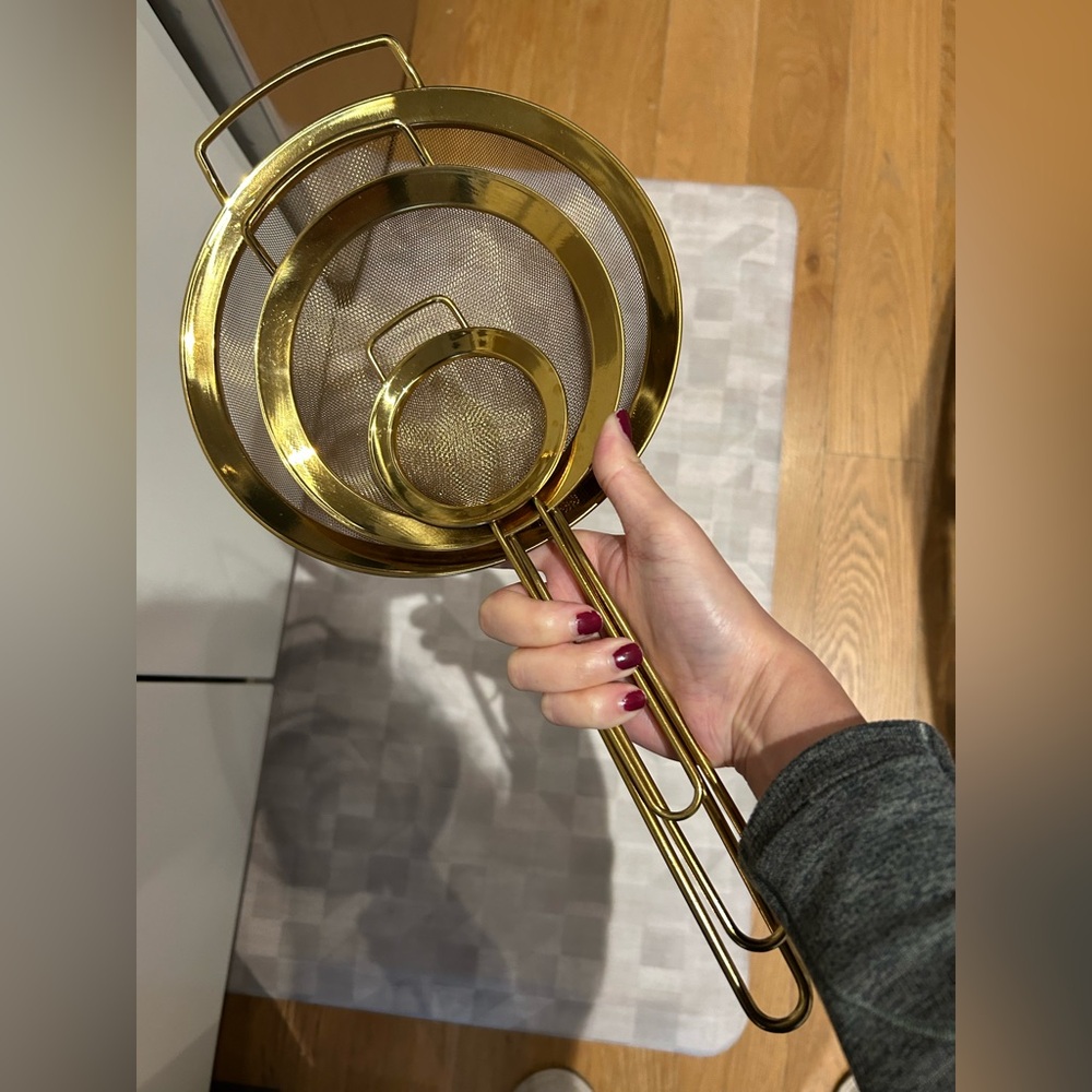 Burke Decor Gold Strainers- 3